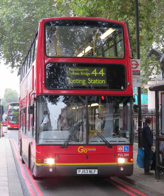 Go-Ahead London Volvo B7TL Plaxton President PVL389